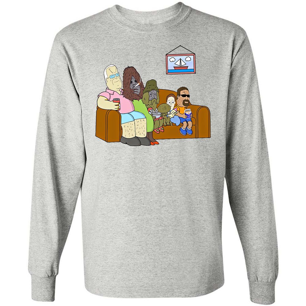 Long Sleeve T-Shirt - ZD7HH47E - Ash - 7