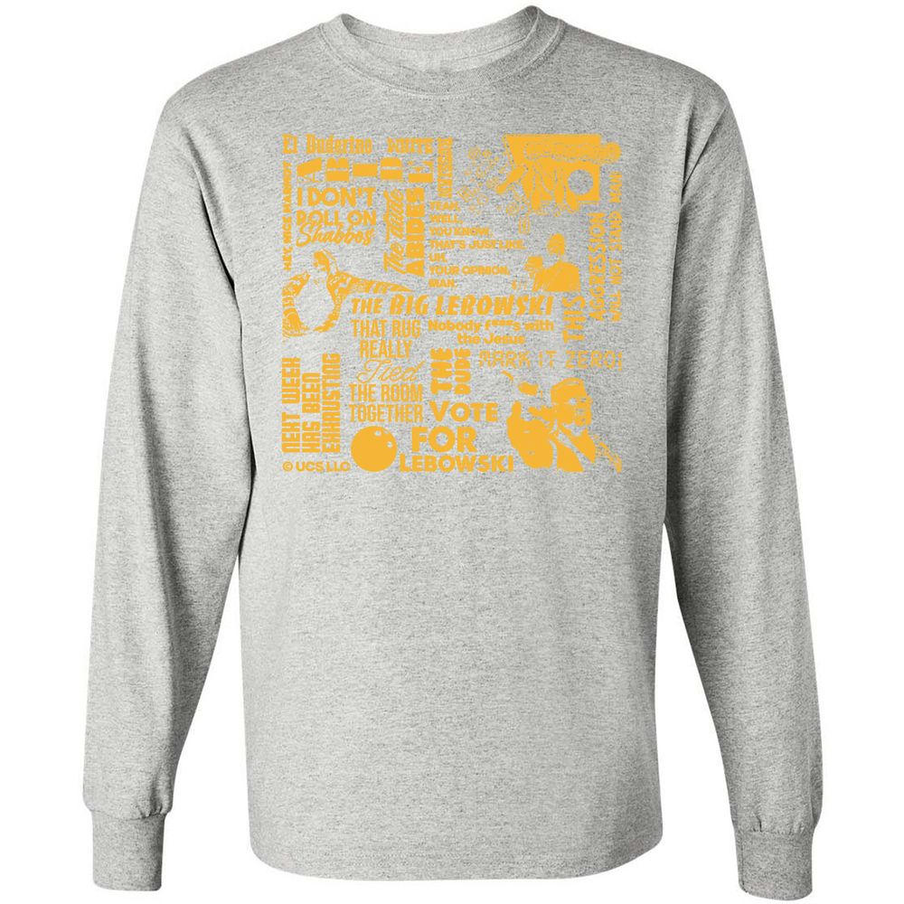 Long Sleeve T-Shirt - 6GHWHDTZ - Ash - 7