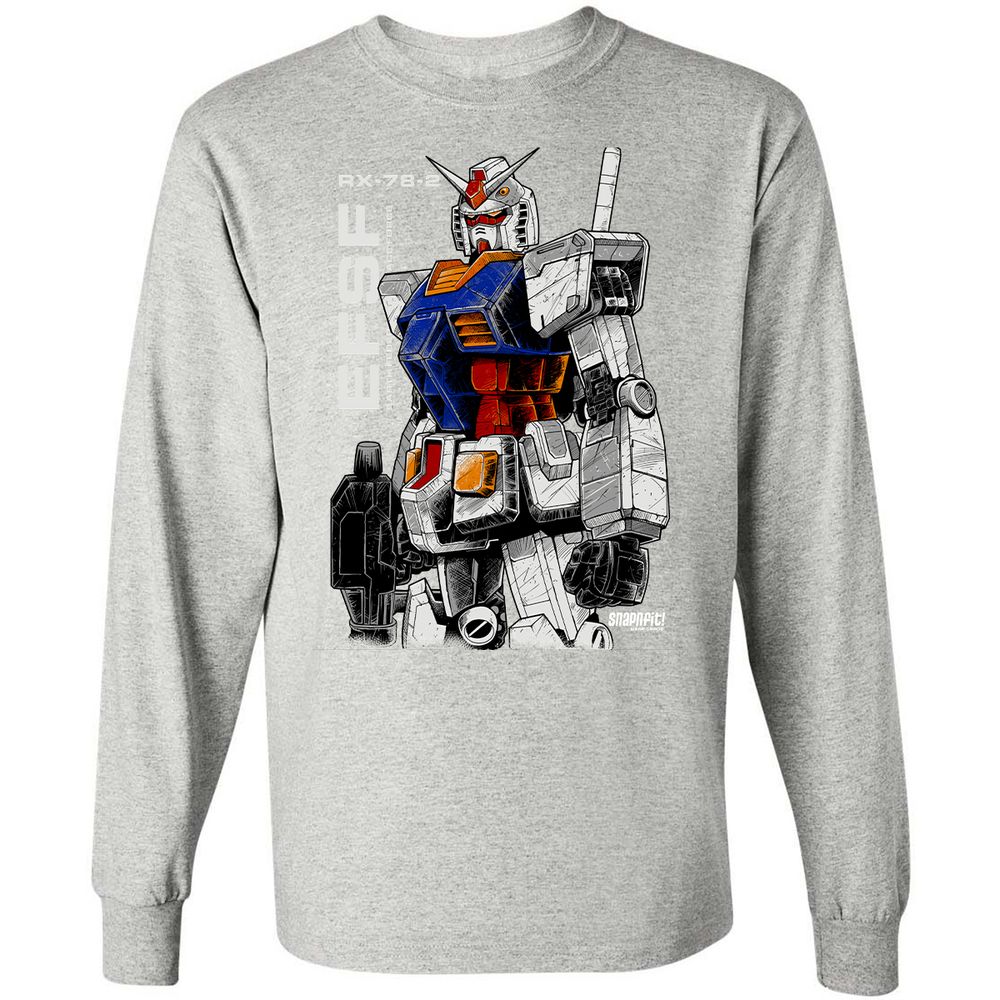 Long Sleeve T-Shirt - T2174R28 - Ash - 7