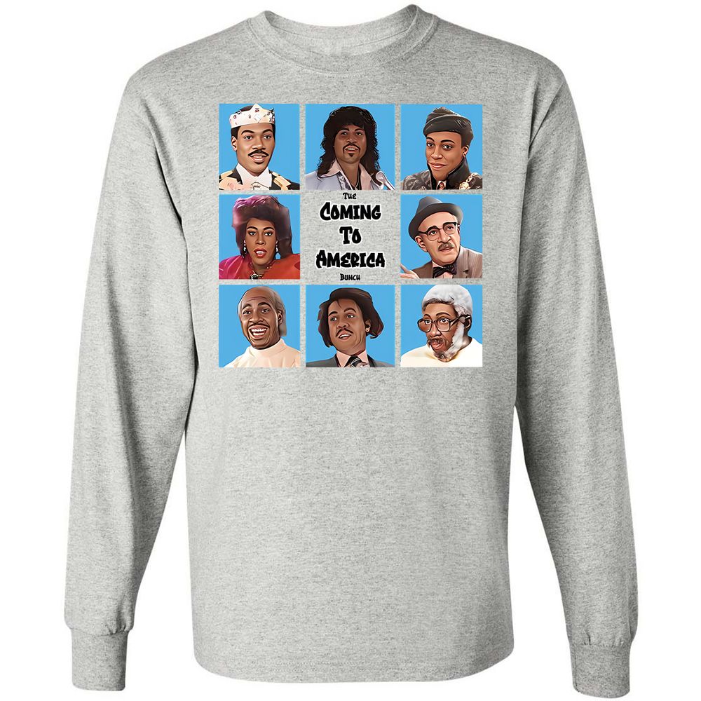 Long Sleeve T-Shirt - MMTQAYMQ - Ash - 7