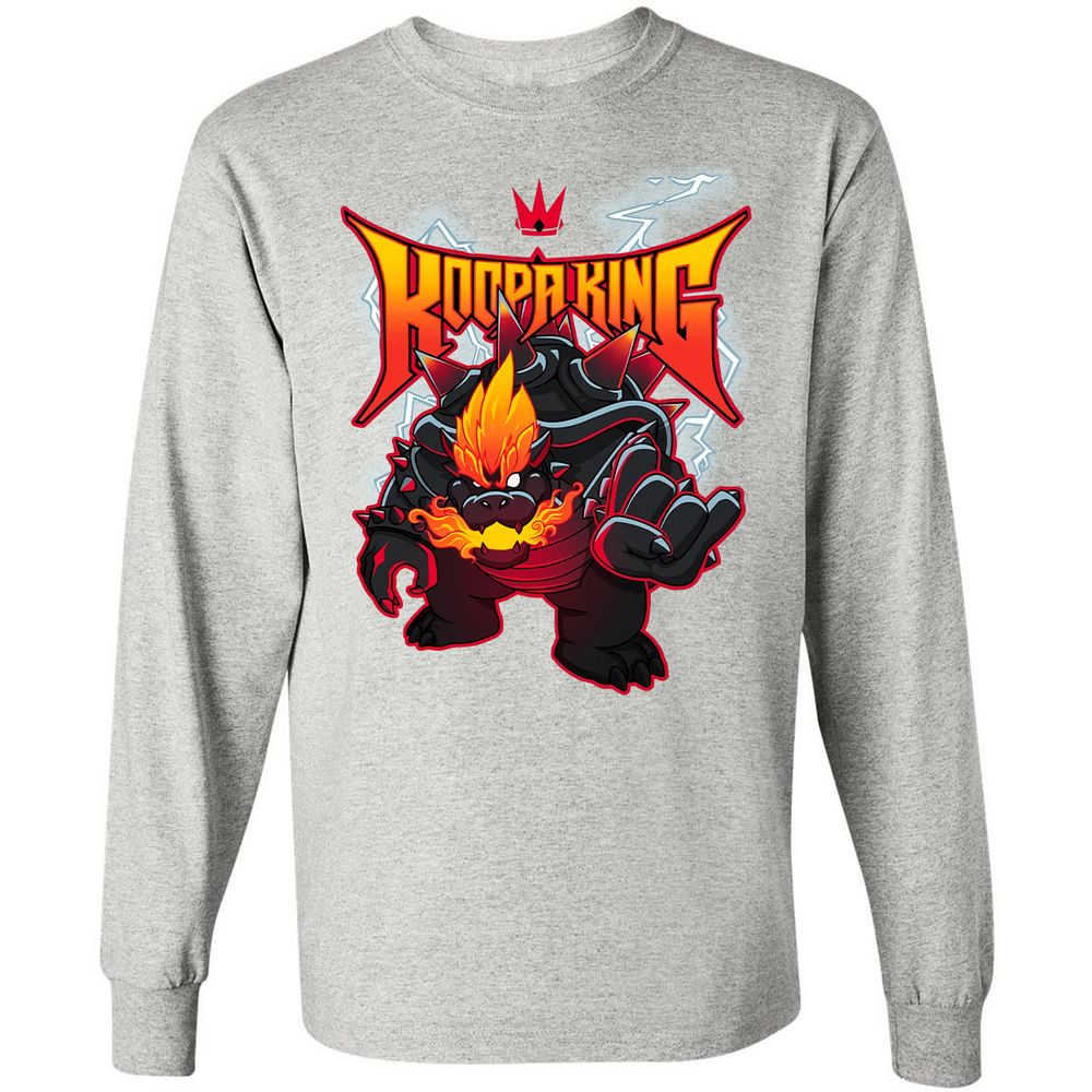 Long Sleeve T-Shirt - 1ZKNP7X8 - Ash - 7
