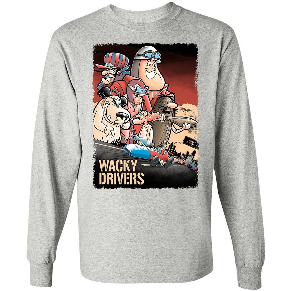 Long Sleeve T-Shirt - GTZ8Y2JX - Ash - 7