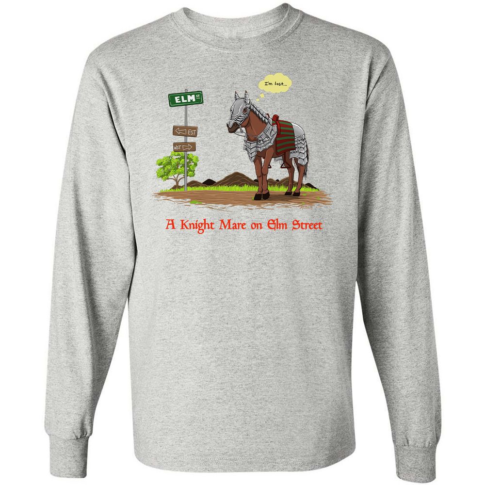 Long Sleeve T-Shirt - ZKMQQMWW - Ash - 7