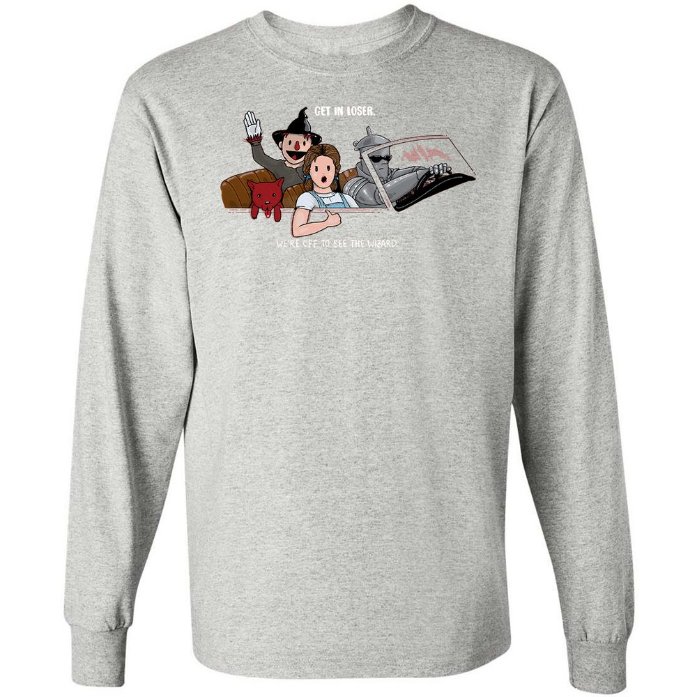 Long Sleeve T-Shirt - 5DQSDZXU - Ash - 7