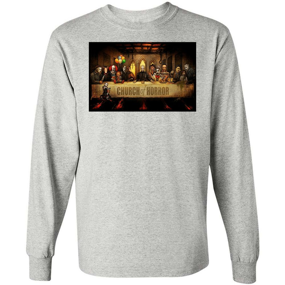 Long Sleeve T-Shirt - KKN2JXLU - Ash - 7