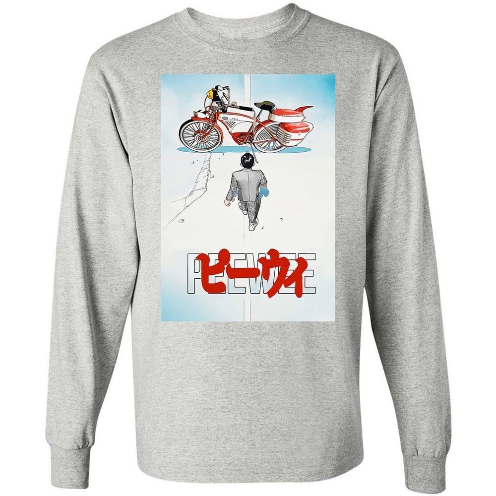 Long Sleeve T-Shirt - ZZNLGM2V - Ash - 7