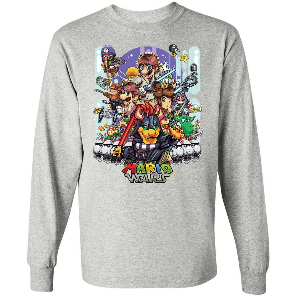 Long Sleeve T-Shirt - LMPEUBS2 - Ash - 7