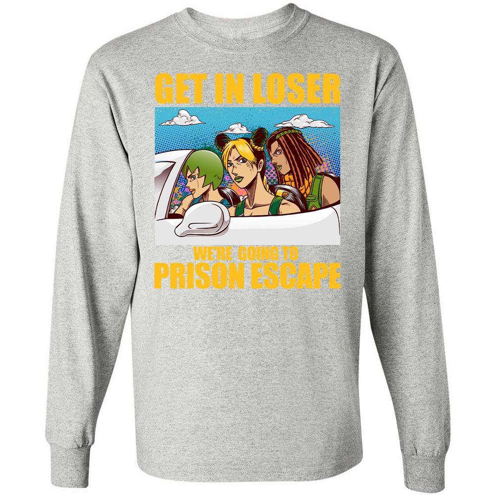 Long Sleeve T-Shirt - D31HJ5L6 - Ash - 7