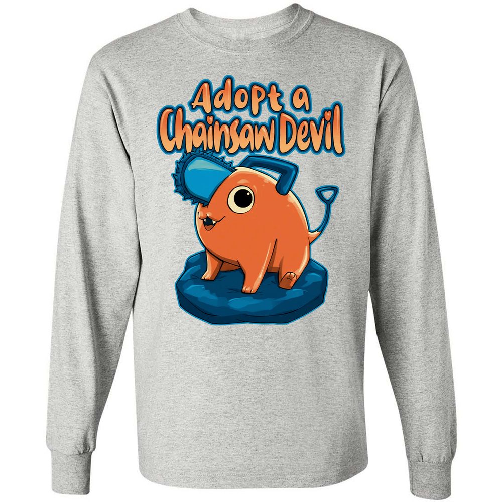Long Sleeve T-Shirt - EW5YDDML - Ash - 7