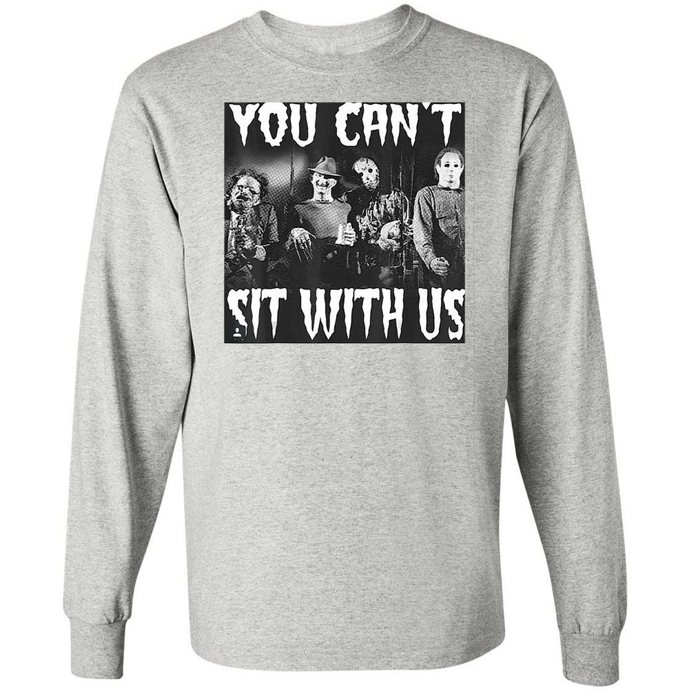 Long Sleeve T-Shirt - PQLQE4F8 - Ash - 7