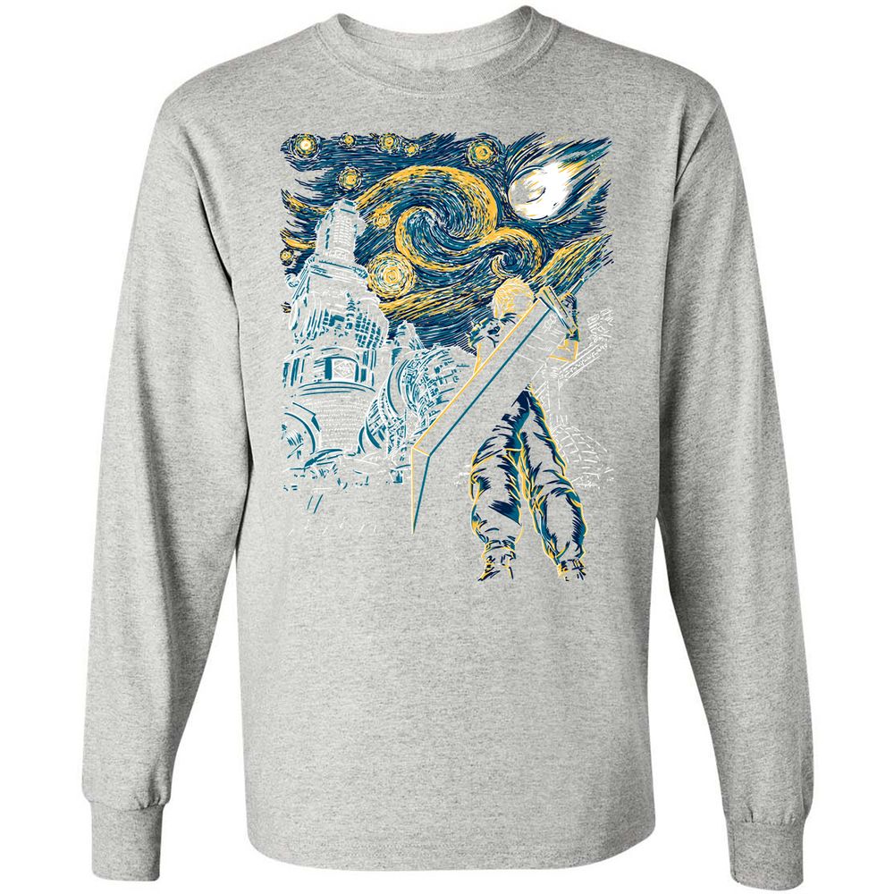 Long Sleeve T-Shirt - QUKV4Z51 - Ash - 7