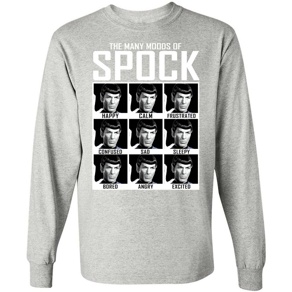 Long Sleeve T-Shirt - XG6ZCTJ2 - Ash - 7