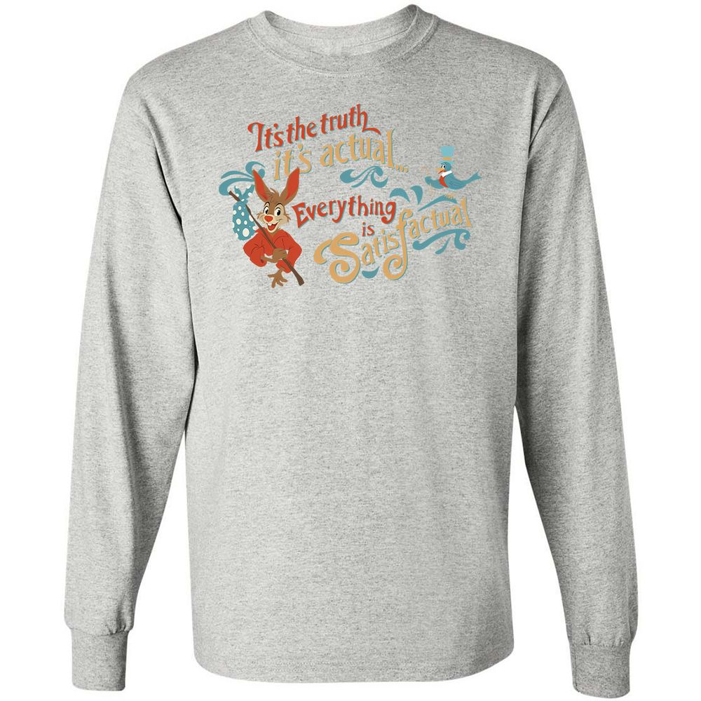 Long Sleeve T-Shirt - MSWE4NEQ - Ash - 7