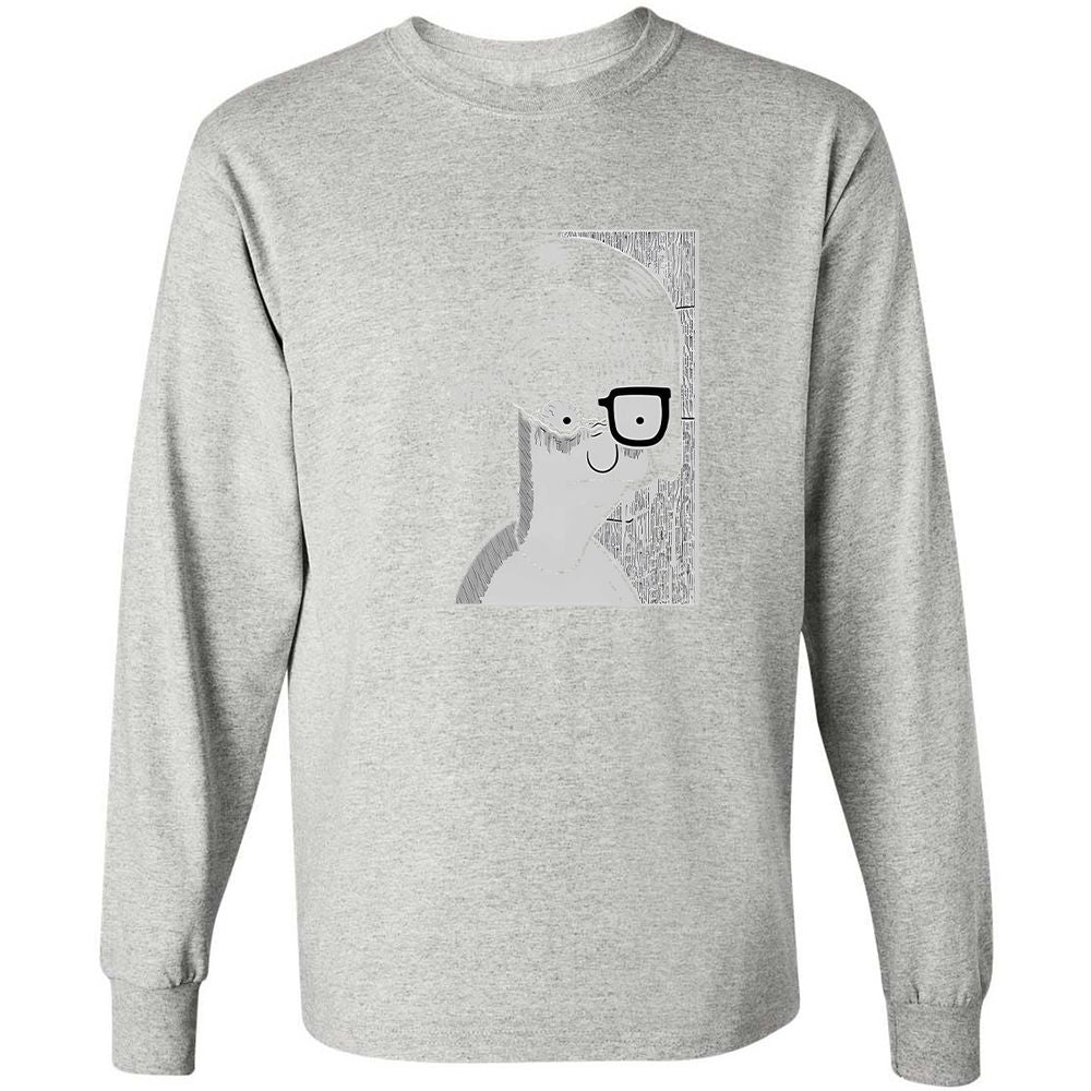 Long Sleeve T-Shirt - S4AASZAW - Ash - 7