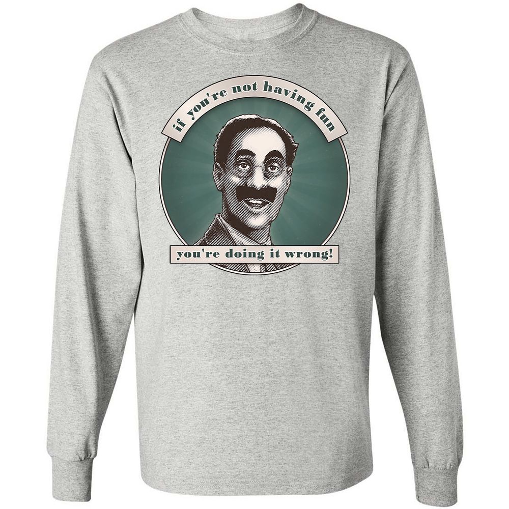 Long Sleeve T-Shirt - 71YCA7SH - Ash - 7