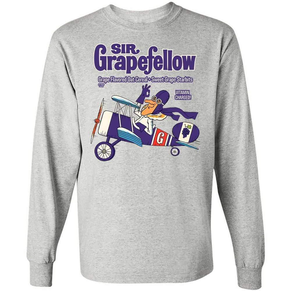 Long Sleeve T-Shirt - Y33ZJUBB - Ash - 7
