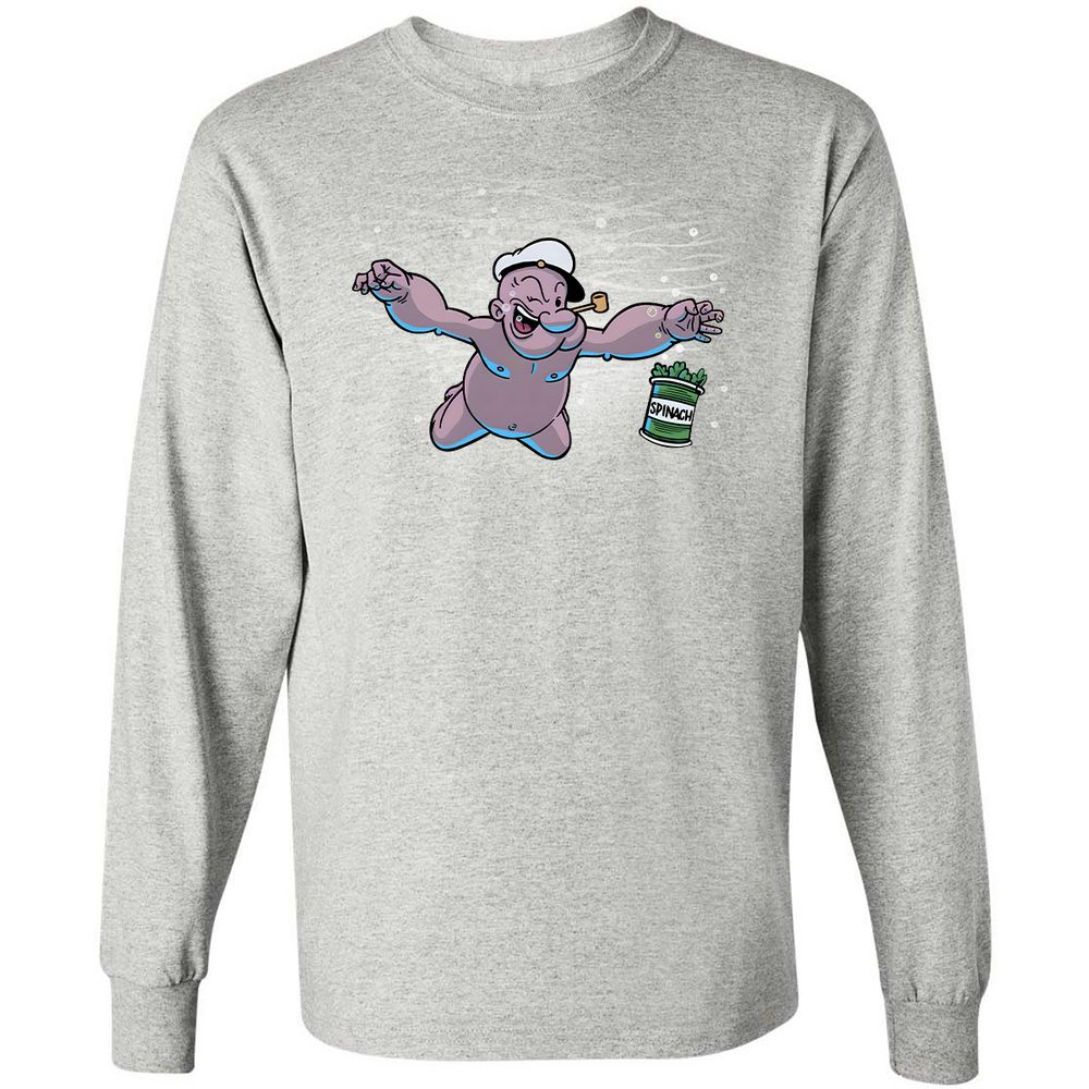 Long Sleeve T-Shirt - VNWXPA7X - Ash - 7