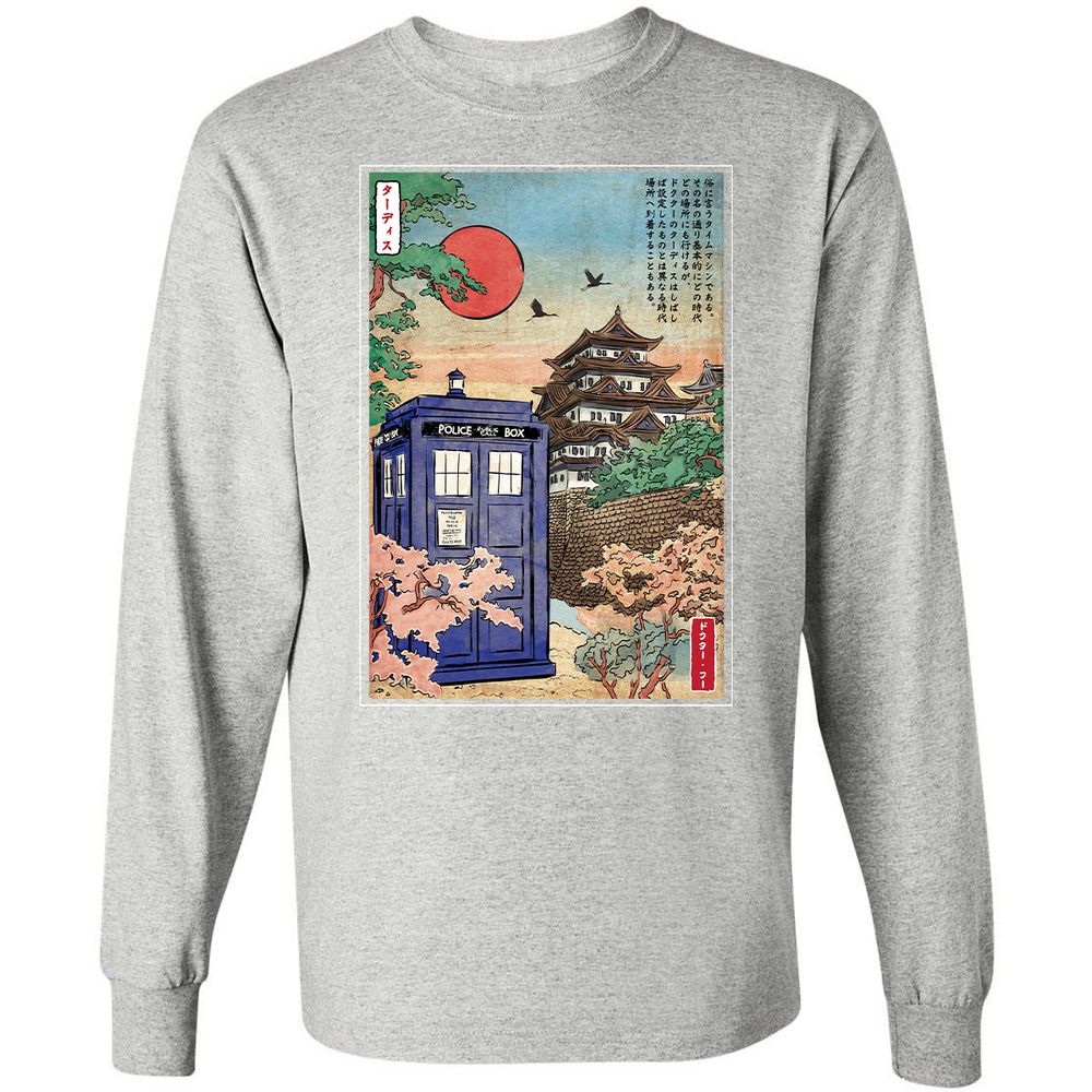 Long Sleeve T-Shirt - WYJRYSGH - Ash - 7