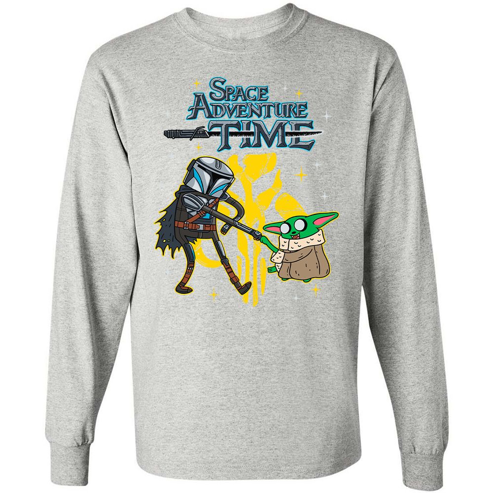 Long Sleeve T-Shirt - VWY6Z8BP - Ash - 7