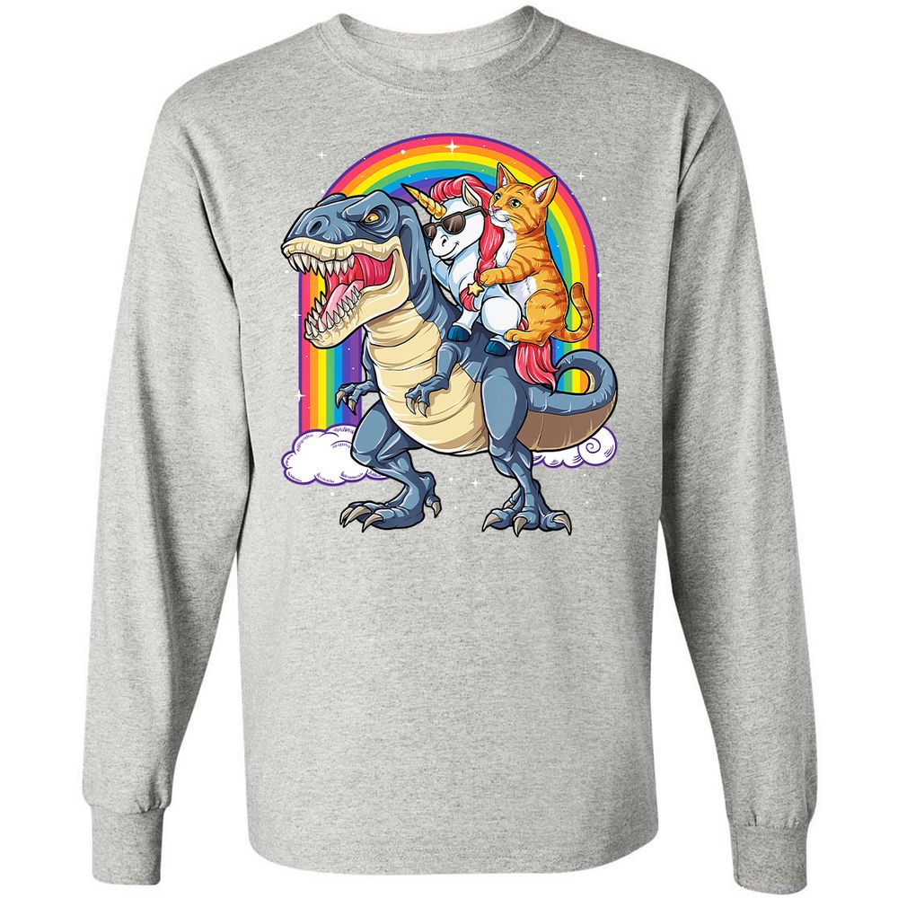 Long Sleeve T-Shirt - 2PU4YCMT - Ash - 7