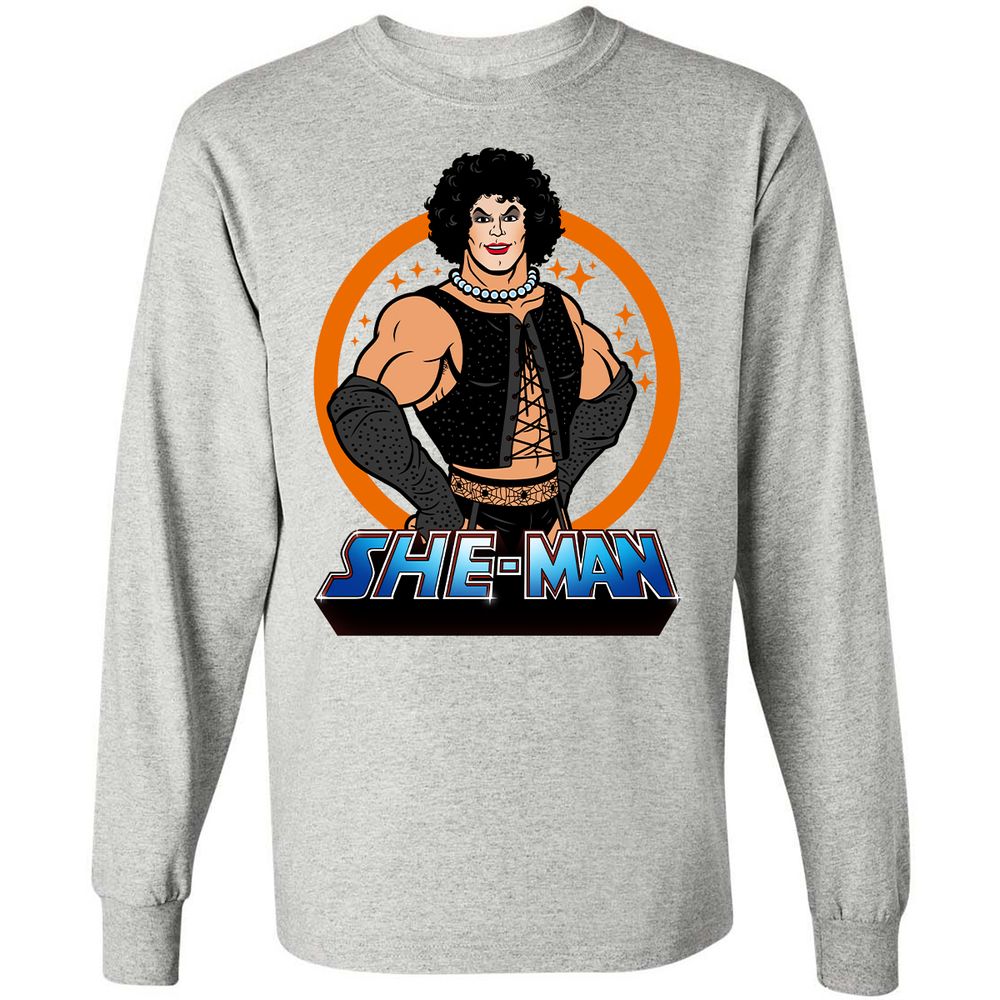 Long Sleeve T-Shirt - W15UHS7N - Ash - 7
