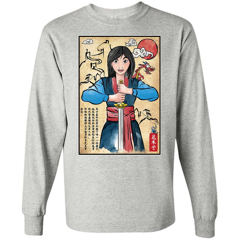 Long Sleeve T-Shirt - 3VF8GNX6 - Ash - 7