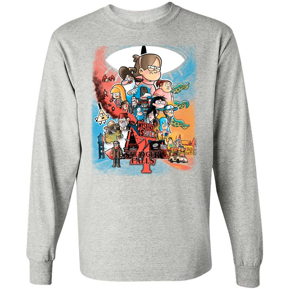 Long Sleeve T-Shirt - 95JZ9VZ4 - Ash - 7