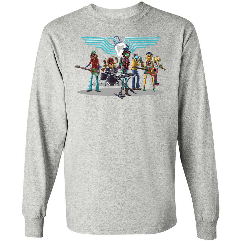 Long Sleeve T-Shirt - F1ZGCY2D - Ash - 7