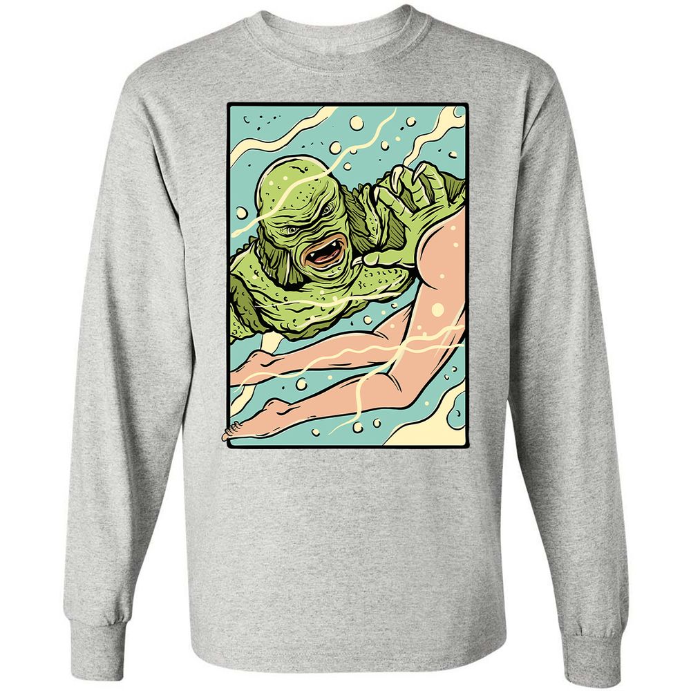 Long Sleeve T-Shirt - 2MUST22W - Ash - 7