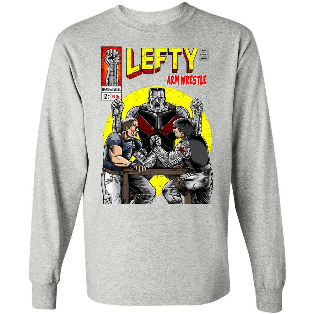 Long Sleeve T-Shirt - F9HFDWZV - Ash - 7