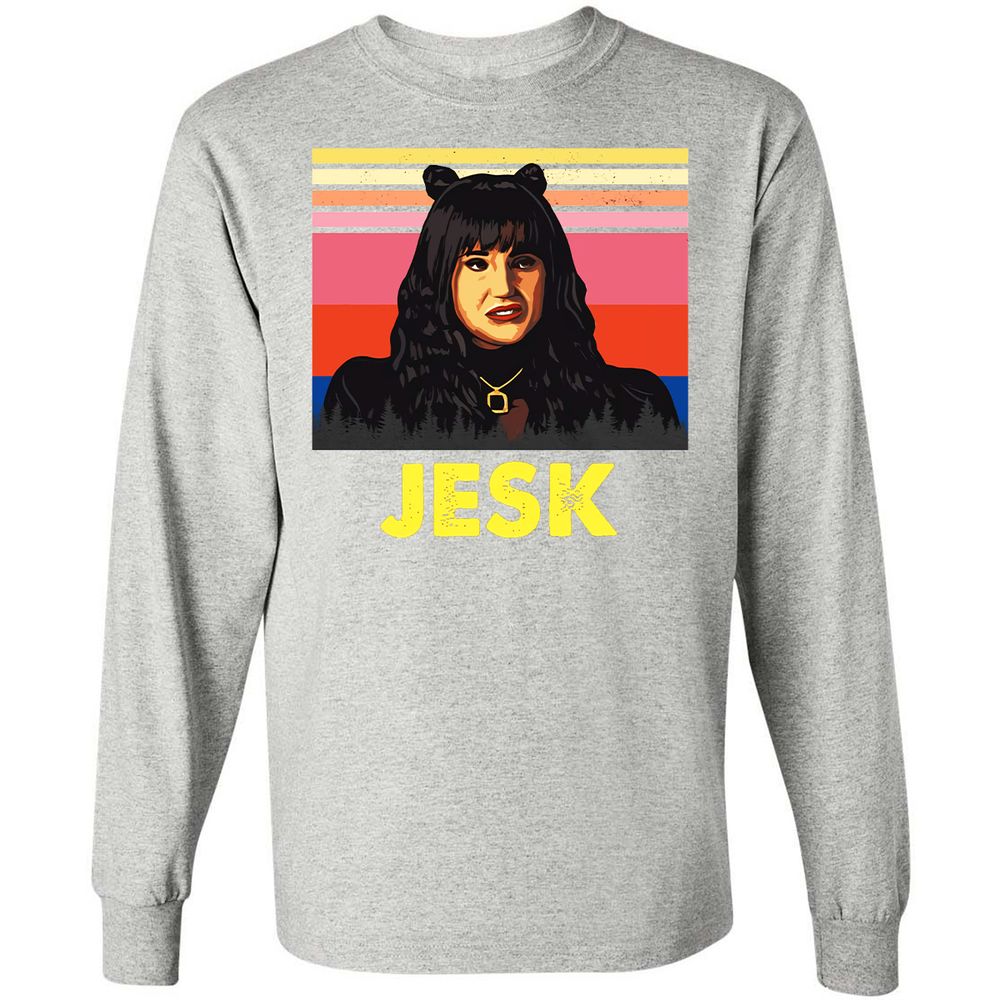 Long Sleeve T-Shirt - 97YN5VLZ - Ash - 7