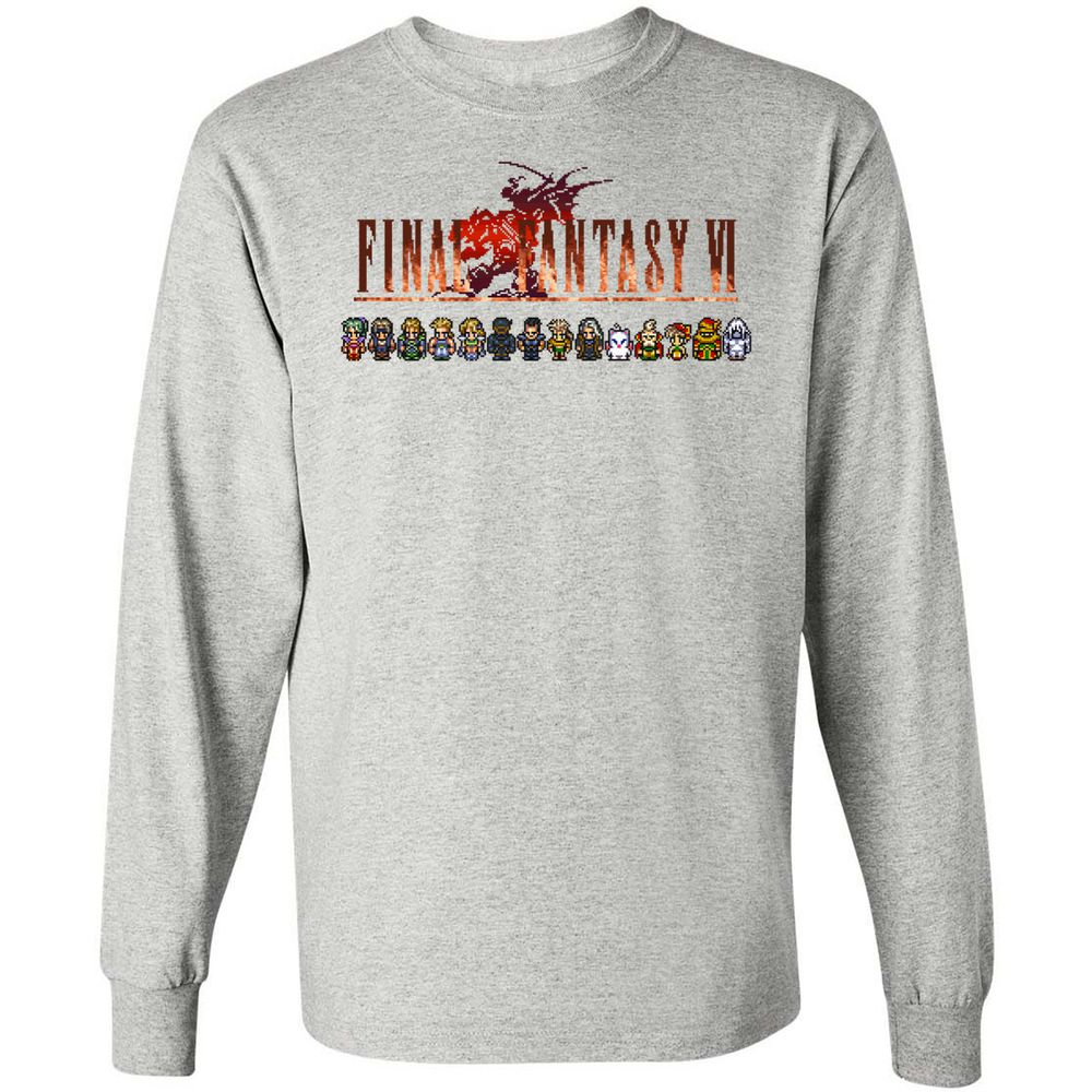 Long Sleeve T-Shirt - 3WXEX1LU - Ash - 7