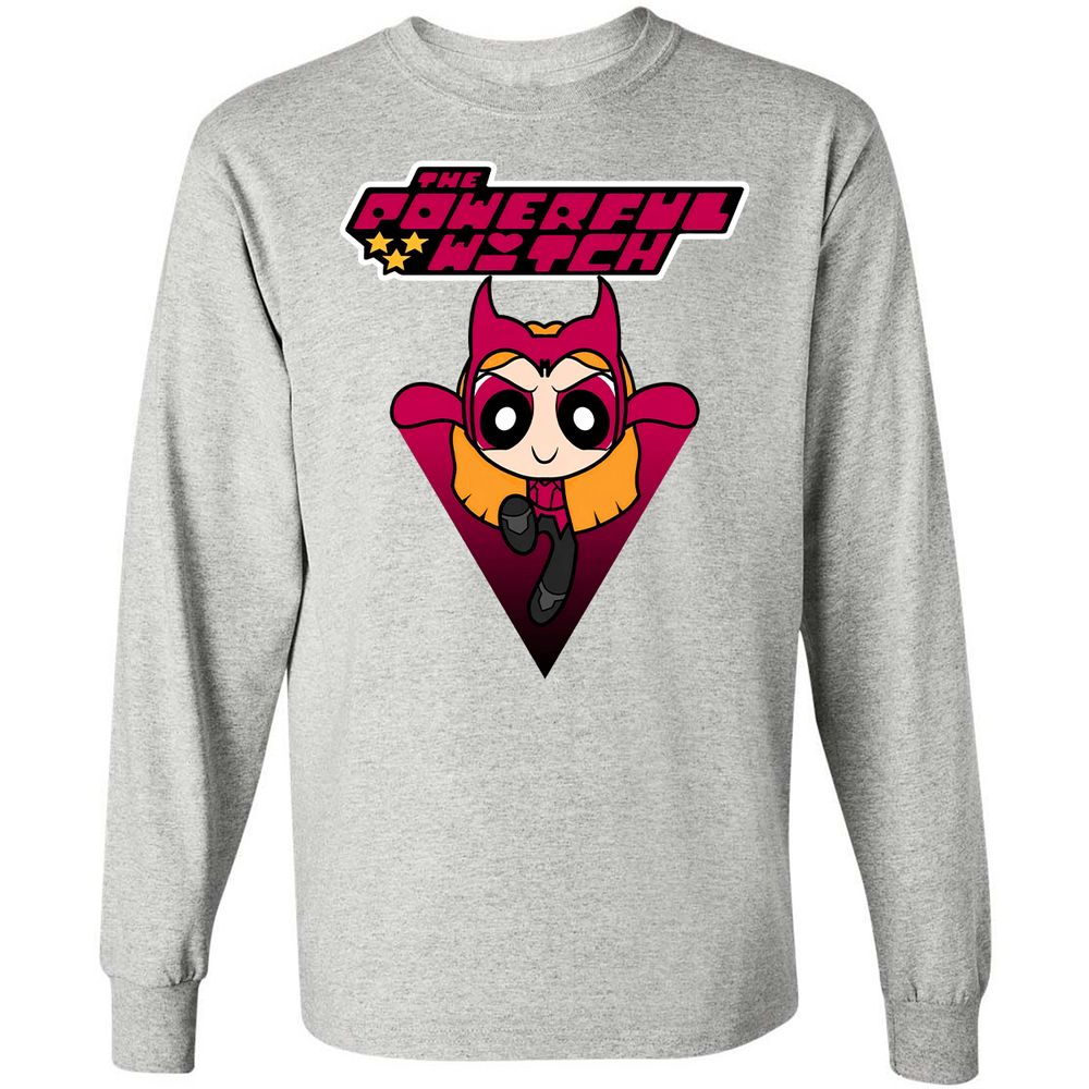 Long Sleeve T-Shirt - QDAWJ9LA - Ash - 7