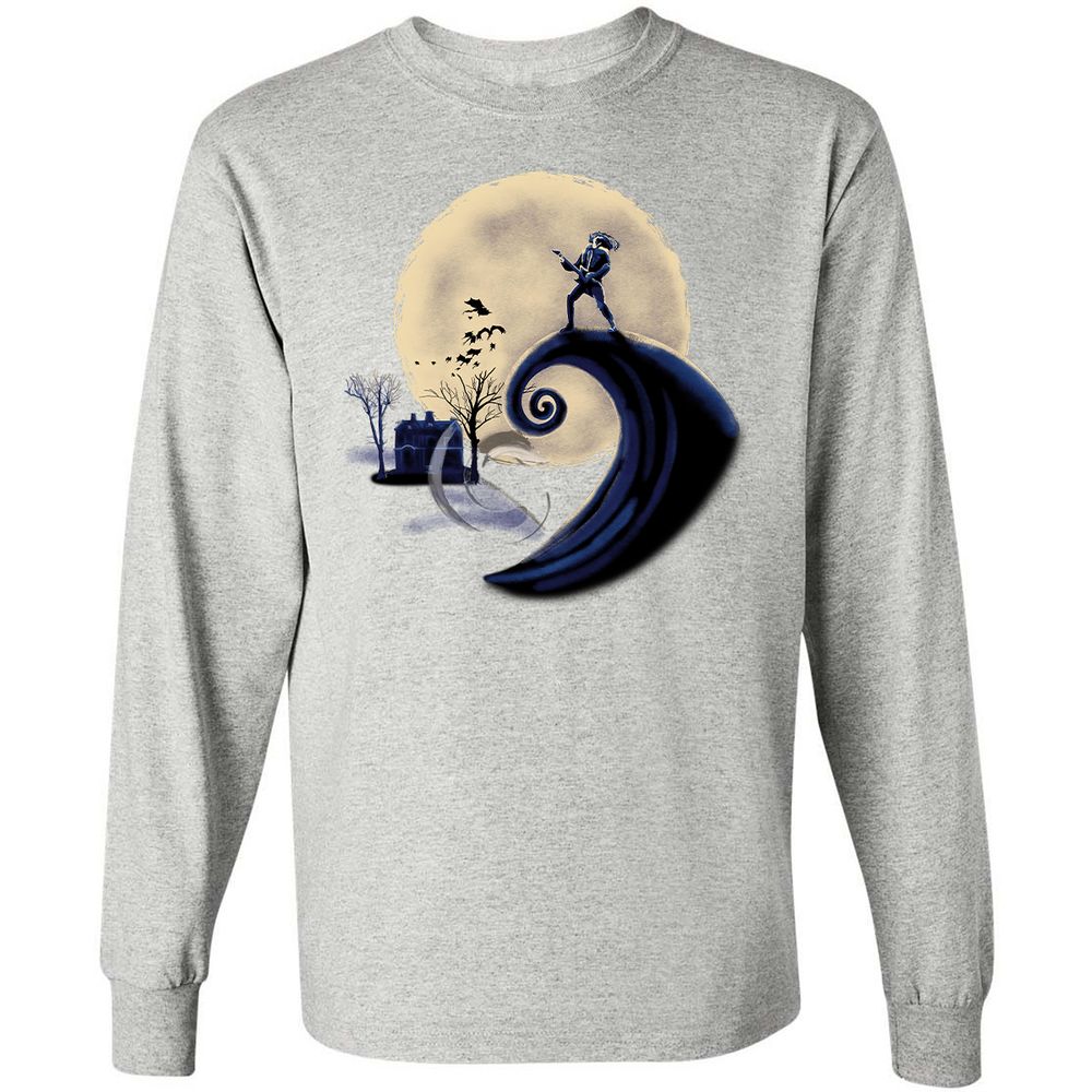 Long Sleeve T-Shirt - JRPPM5QK - Ash - 7