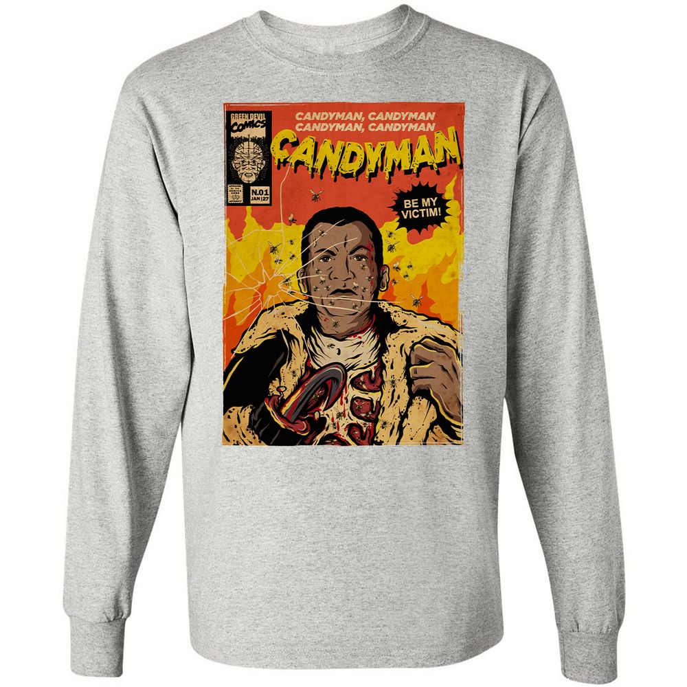 Long Sleeve T-Shirt - 59N5LM78 - Ash - 7