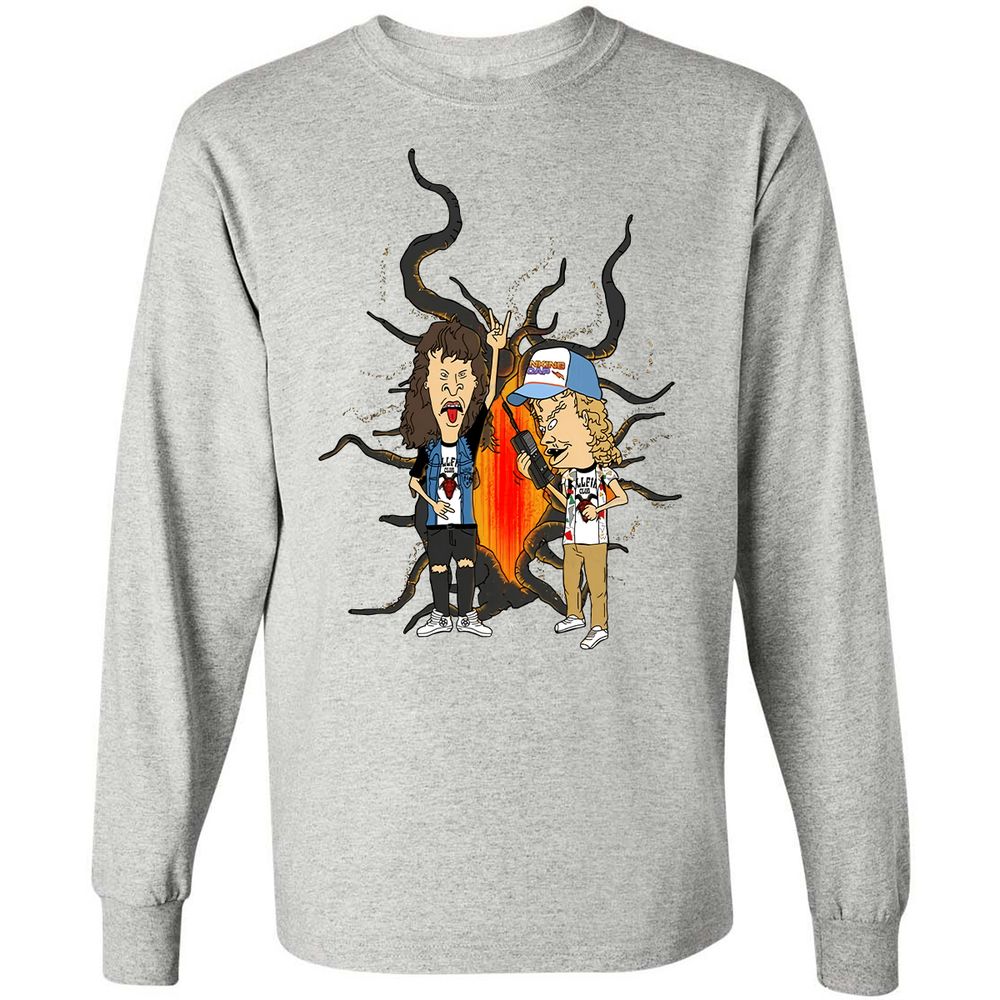 Long Sleeve T-Shirt - R7XD3M28 - Ash - 7