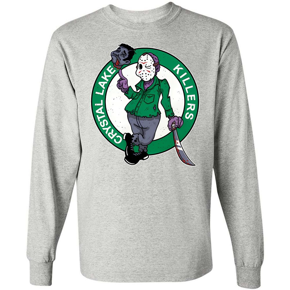 Long Sleeve T-Shirt - MKFSTJC1 - Ash - 7