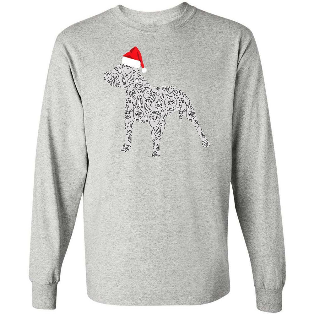 Long Sleeve T-Shirt - 6RPUFJJG - Ash - 7