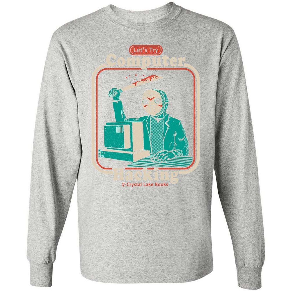 Long Sleeve T-Shirt - 2ZD9MV7H - Ash - 7