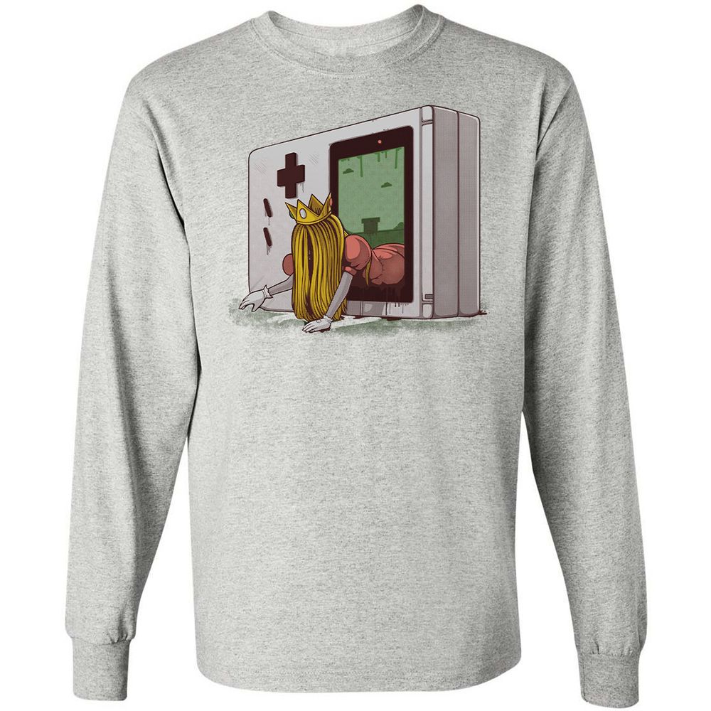 Long Sleeve T-Shirt - VD3BWJD1 - Ash - 7