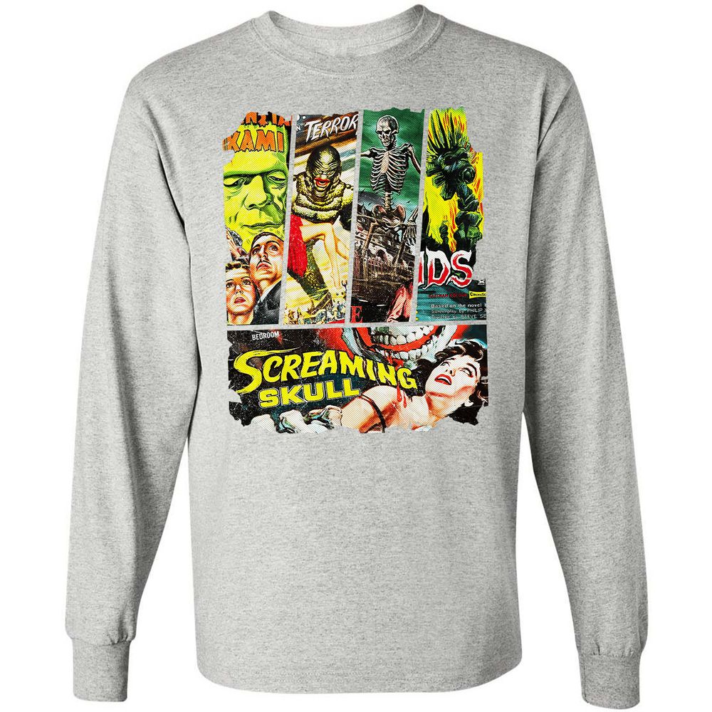 Long Sleeve T-Shirt - F1BWKCTL - Ash - 7