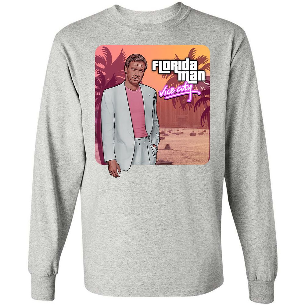 Long Sleeve T-Shirt - 96CPNVBL - Ash - 7