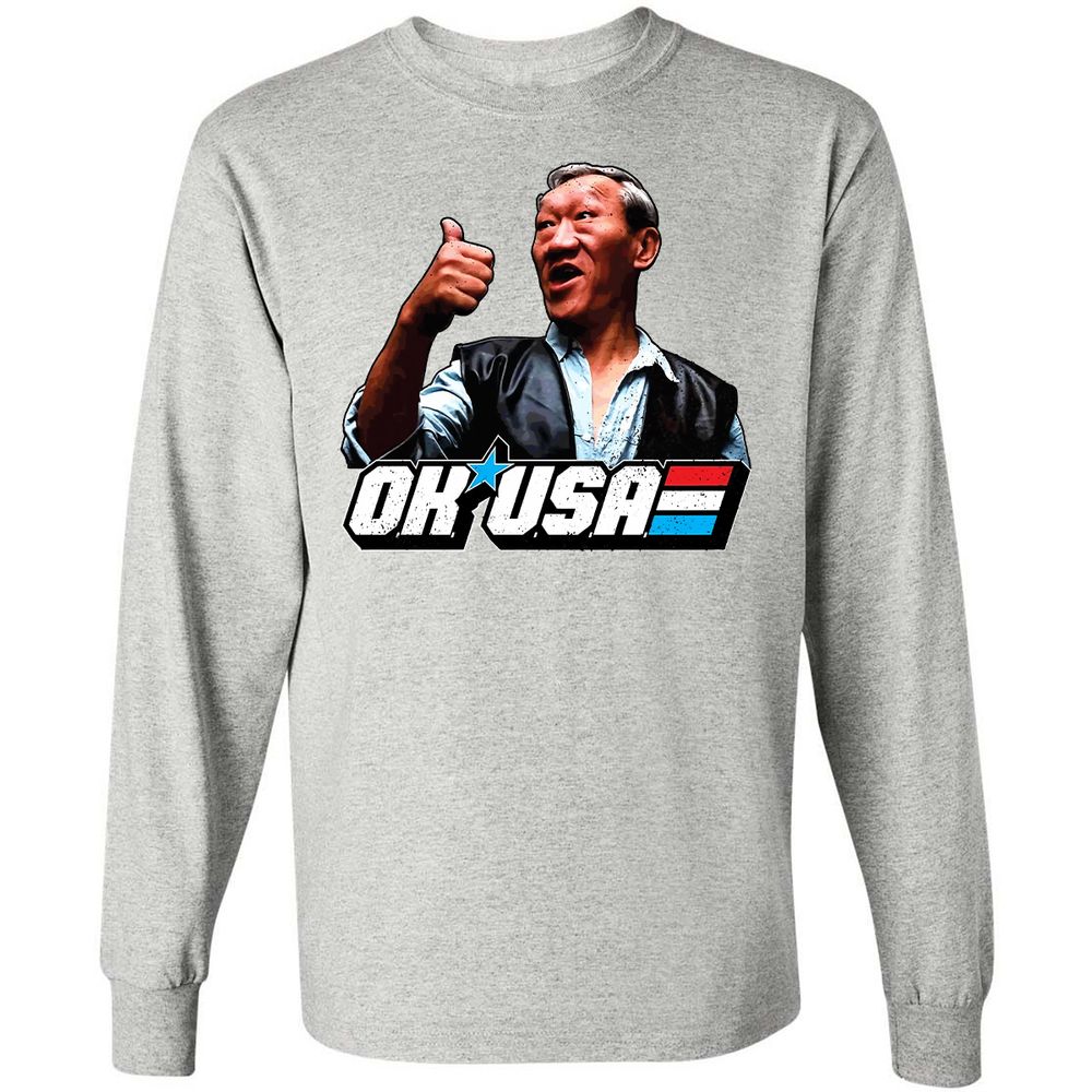 Long Sleeve T-Shirt - FSGTA5ZN - Ash - 7