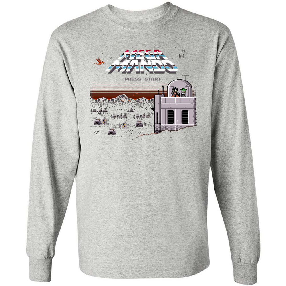 Long Sleeve T-Shirt - MNF5EC19 - Ash - 7