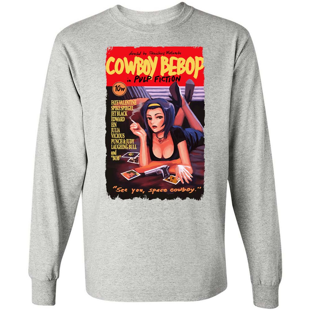 Long Sleeve T-Shirt - FUFPC6JP - Ash - 7