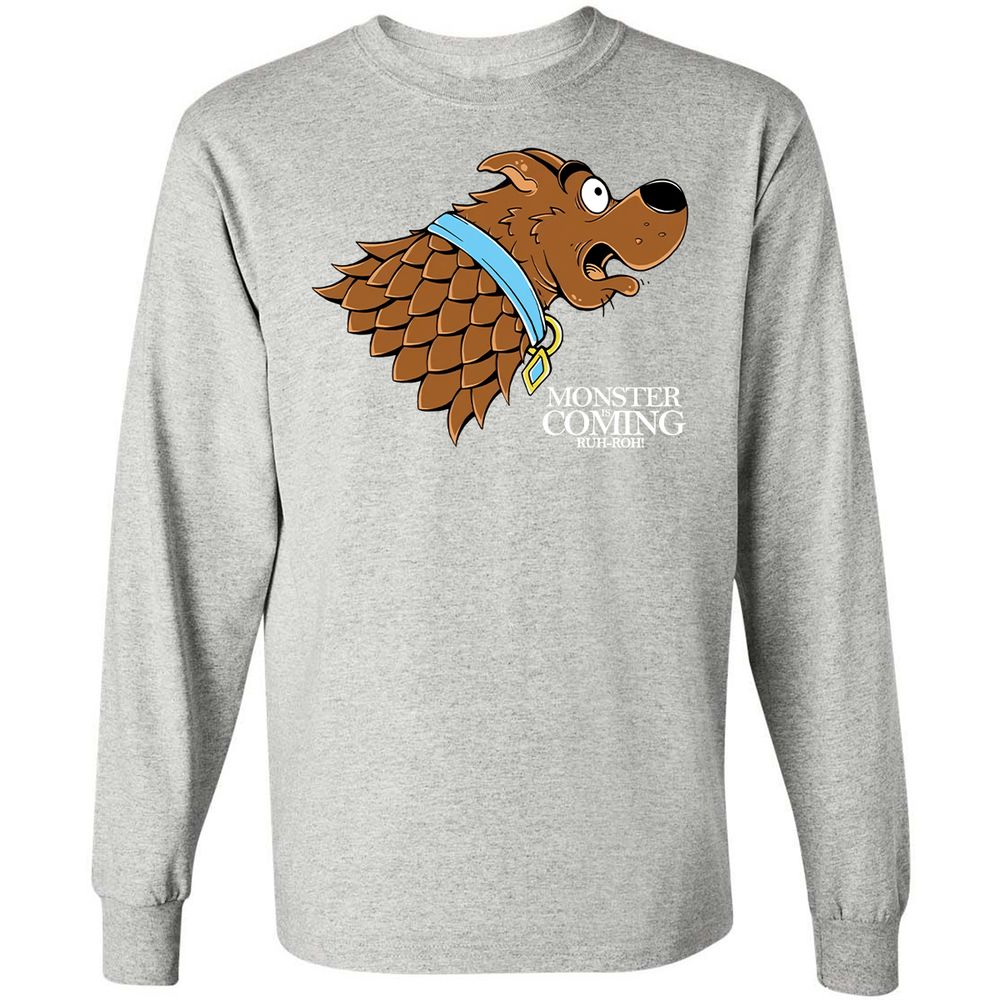 Long Sleeve T-Shirt - MQH2SJRU - Ash - 7