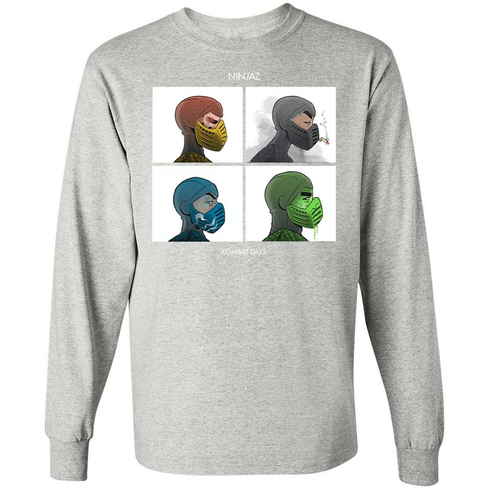 Long Sleeve T-Shirt - 62ZDAE5R - Ash - 7
