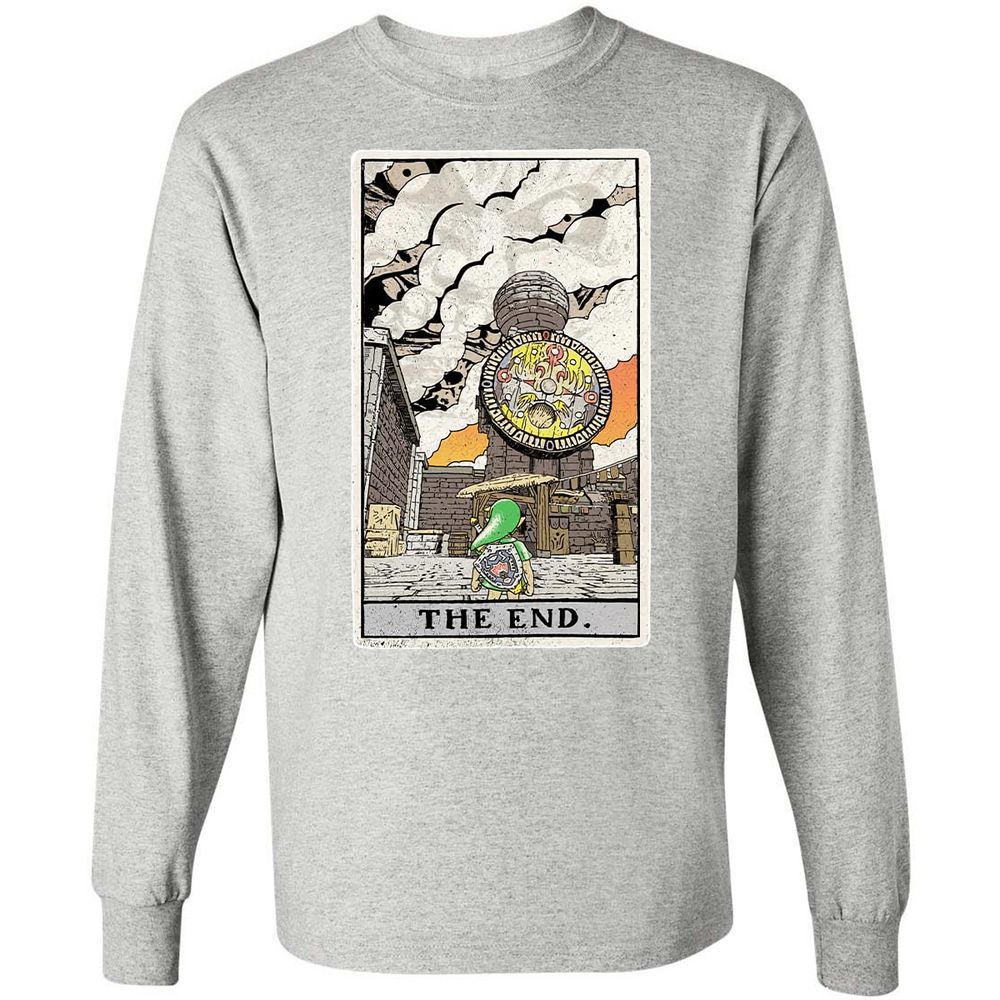 Long Sleeve T-Shirt - 1EUCX9NV - Ash - 7