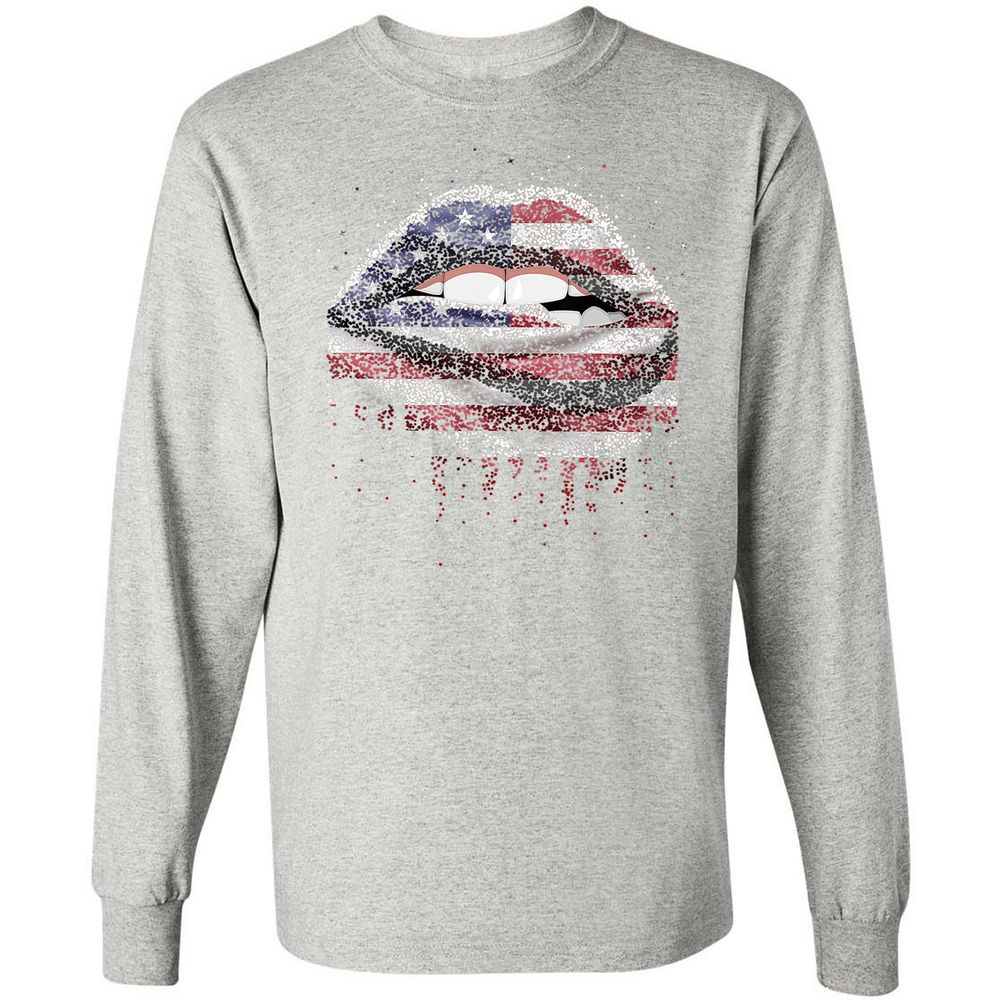 Long Sleeve T-Shirt - A9MV8TGL - Ash - 7