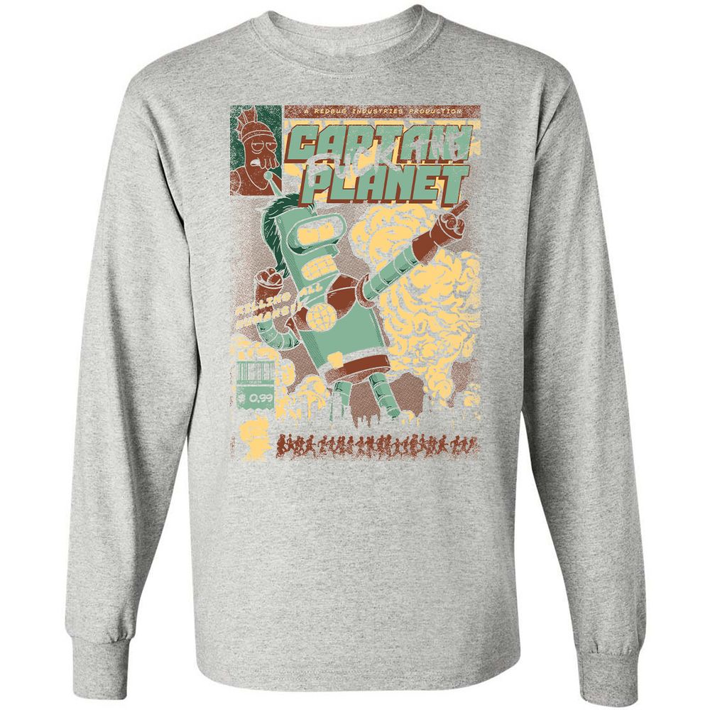 Long Sleeve T-Shirt - NR8S8615 - Ash - 7